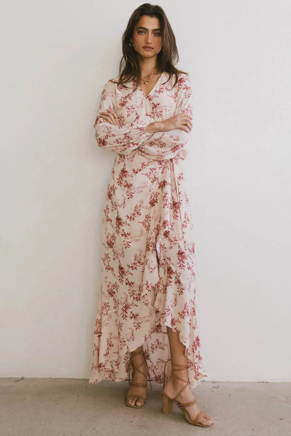 Mariana Floral Wrap Dress - FINAL SALE sold by bohme product image thumbnail 5
