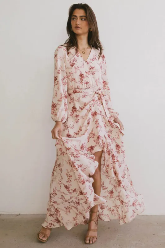 Mariana Floral Wrap Dress - FINAL SALE sold by bohme