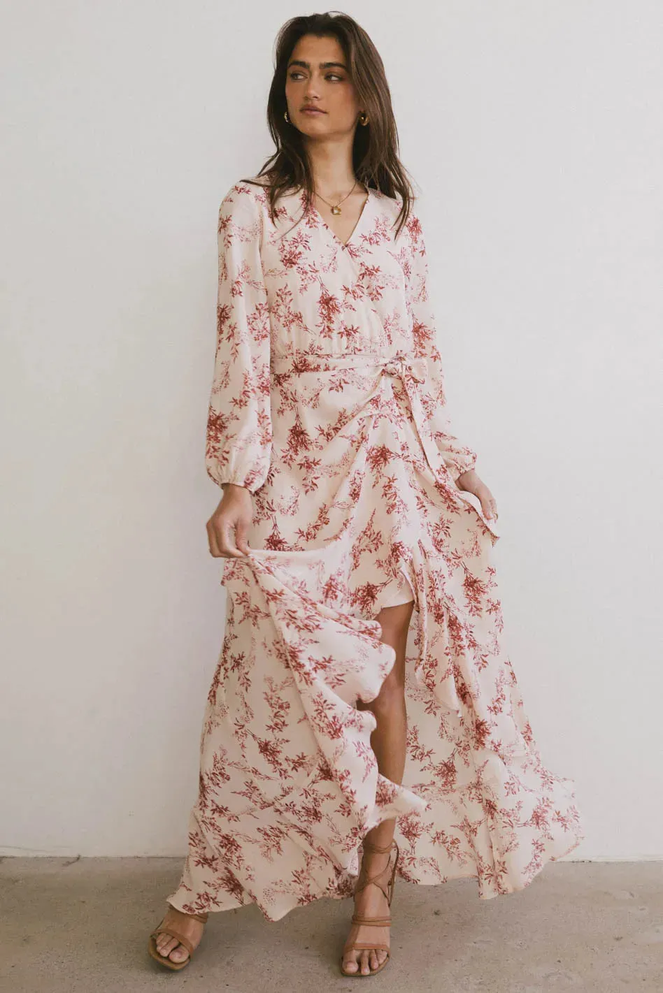 Mariana Floral Wrap Dress - FINAL SALE sold by bohme