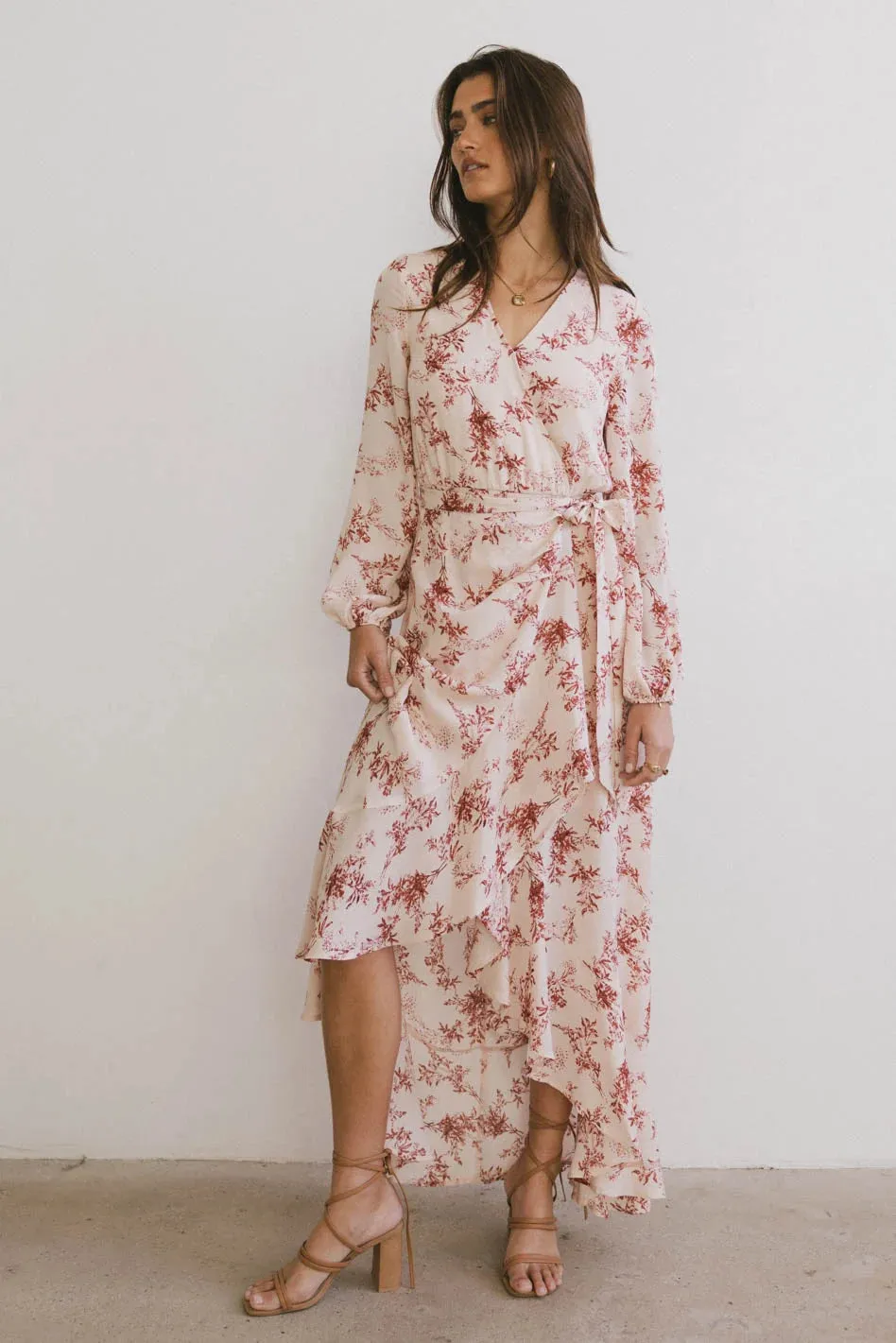 Mariana Floral Wrap Dress - FINAL SALE sold by bohme product image thumbnail 4