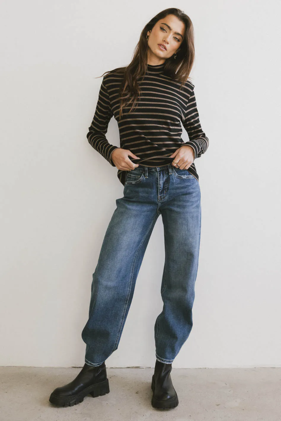 Brenda Barrel Jeans - FINAL SALE sold by bohme product image thumbnail 2