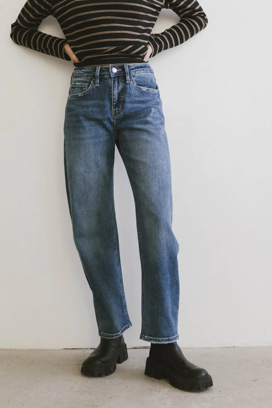 Brenda Barrel Jeans - FINAL SALE sold by bohme
