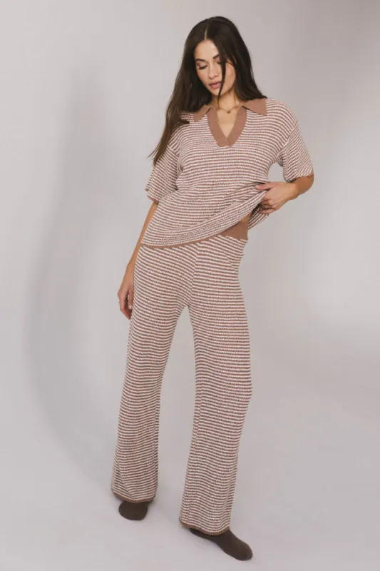 Matilda Striped Knit Top - FINAL SALE sold by bohme