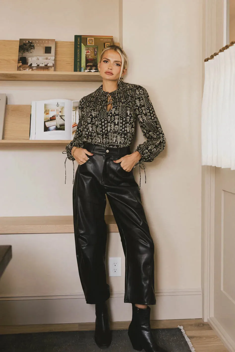 Isolde Printed Blouse - FINAL SALE sold by bohme product image thumbnail 3