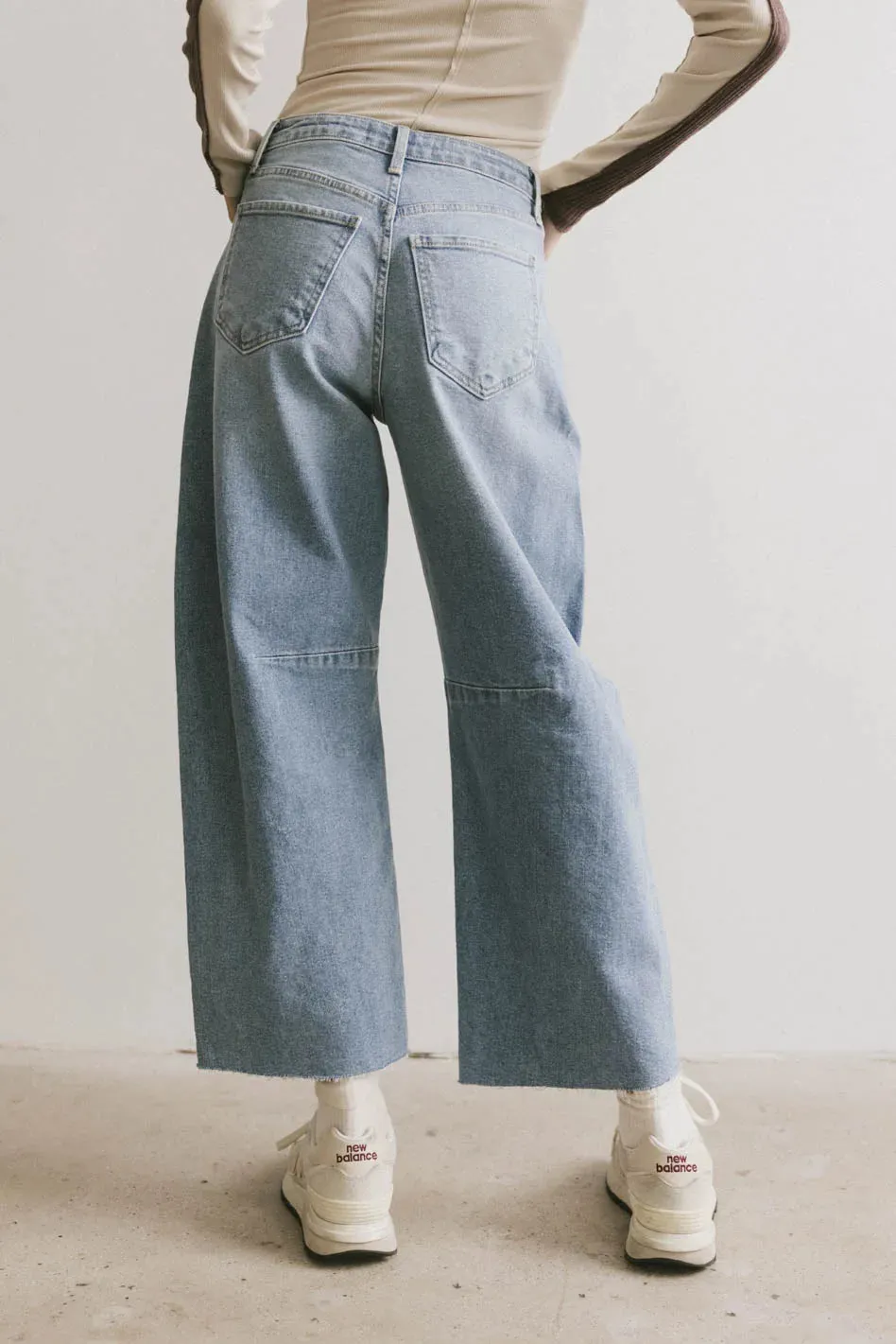Juliette Barrel Jeans in Light Wash sold by bohme product image thumbnail 2
