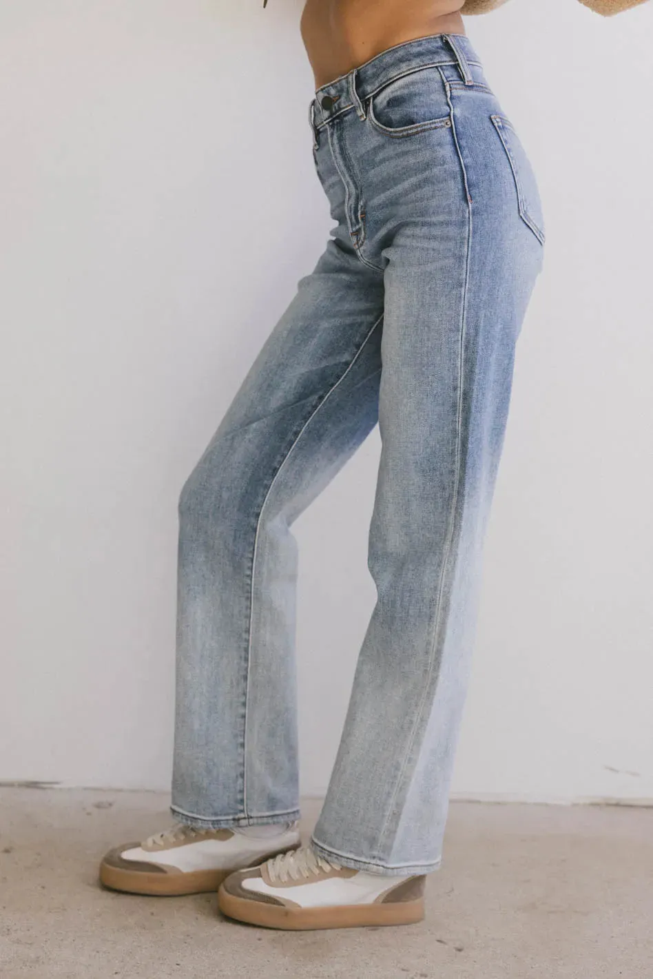 Croft Straight Leg Ombre Jeans - FINAL SALE sold by bohme product image thumbnail 3