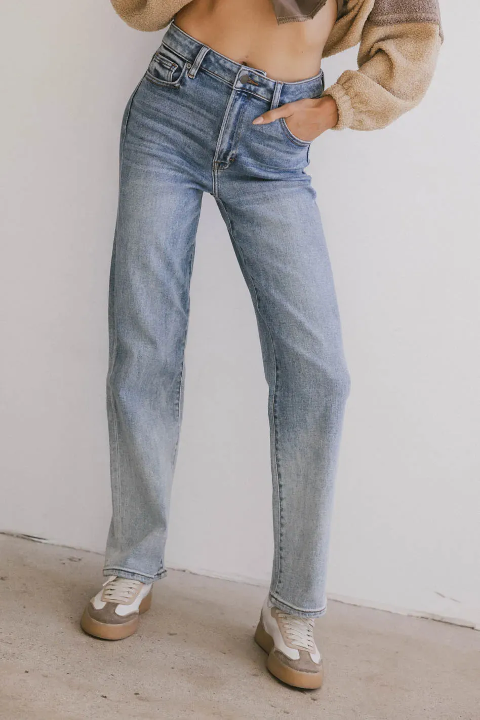 Croft Straight Leg Ombre Jeans - FINAL SALE sold by bohme product image thumbnail 4