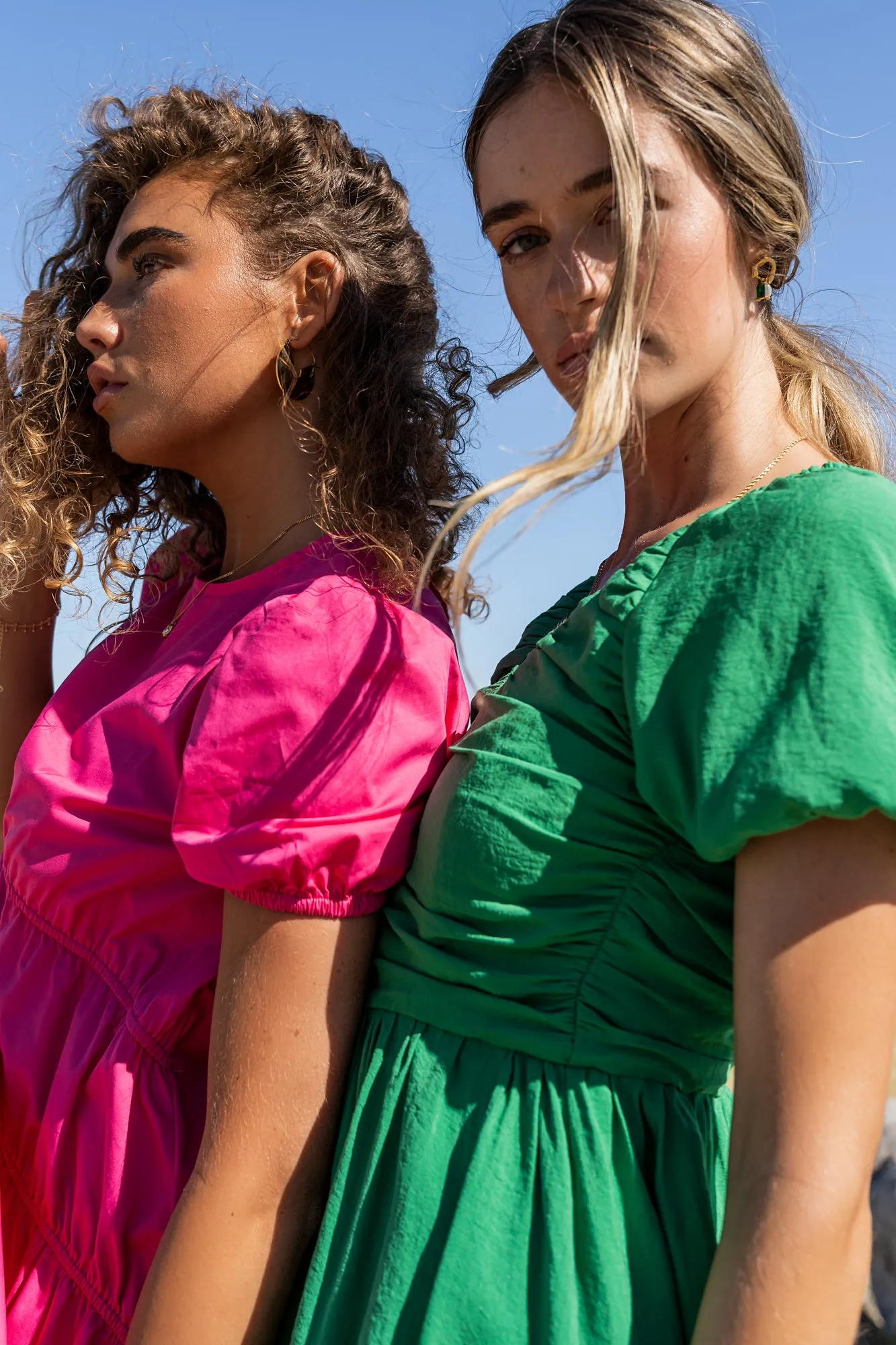 Yani Mini Dress in Green - FINAL SALE sold by bohme product image thumbnail 3