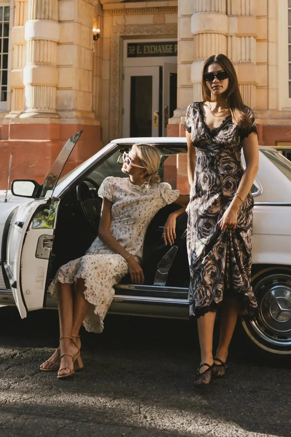 Beatriz Lace Trim Midi Dress - FINAL SALE sold by bohme product image thumbnail 2