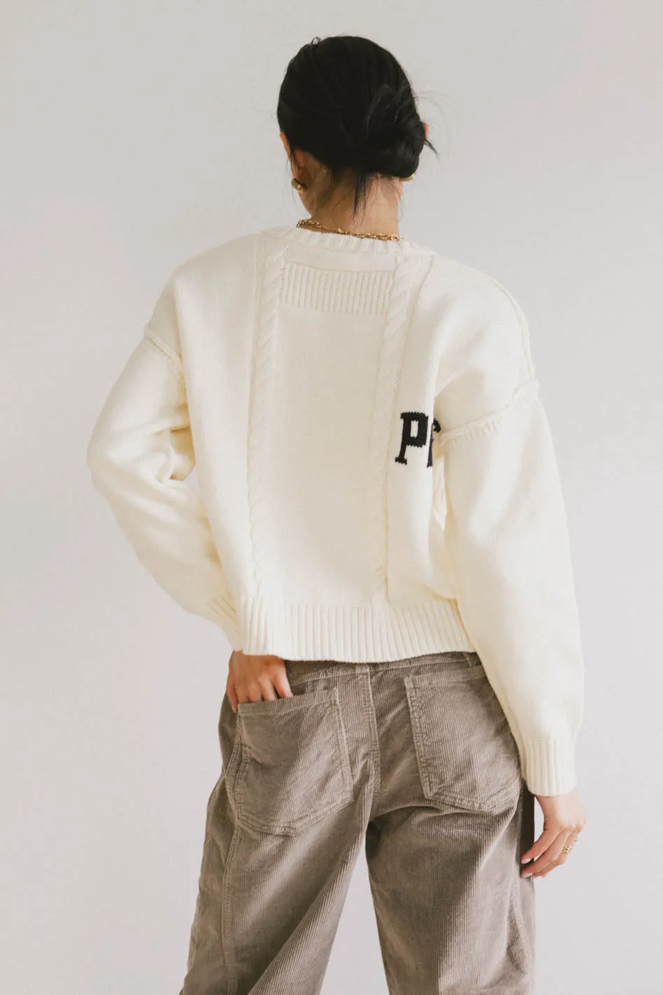Paris Cable Knit Sweater sold by bohme product image thumbnail 4