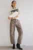 Lisette Barrel Jean in Taupe Corduroy - FINAL SALE sold by bohme