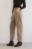 Lisette Barrel Jean in Taupe Corduroy - FINAL SALE sold by bohme