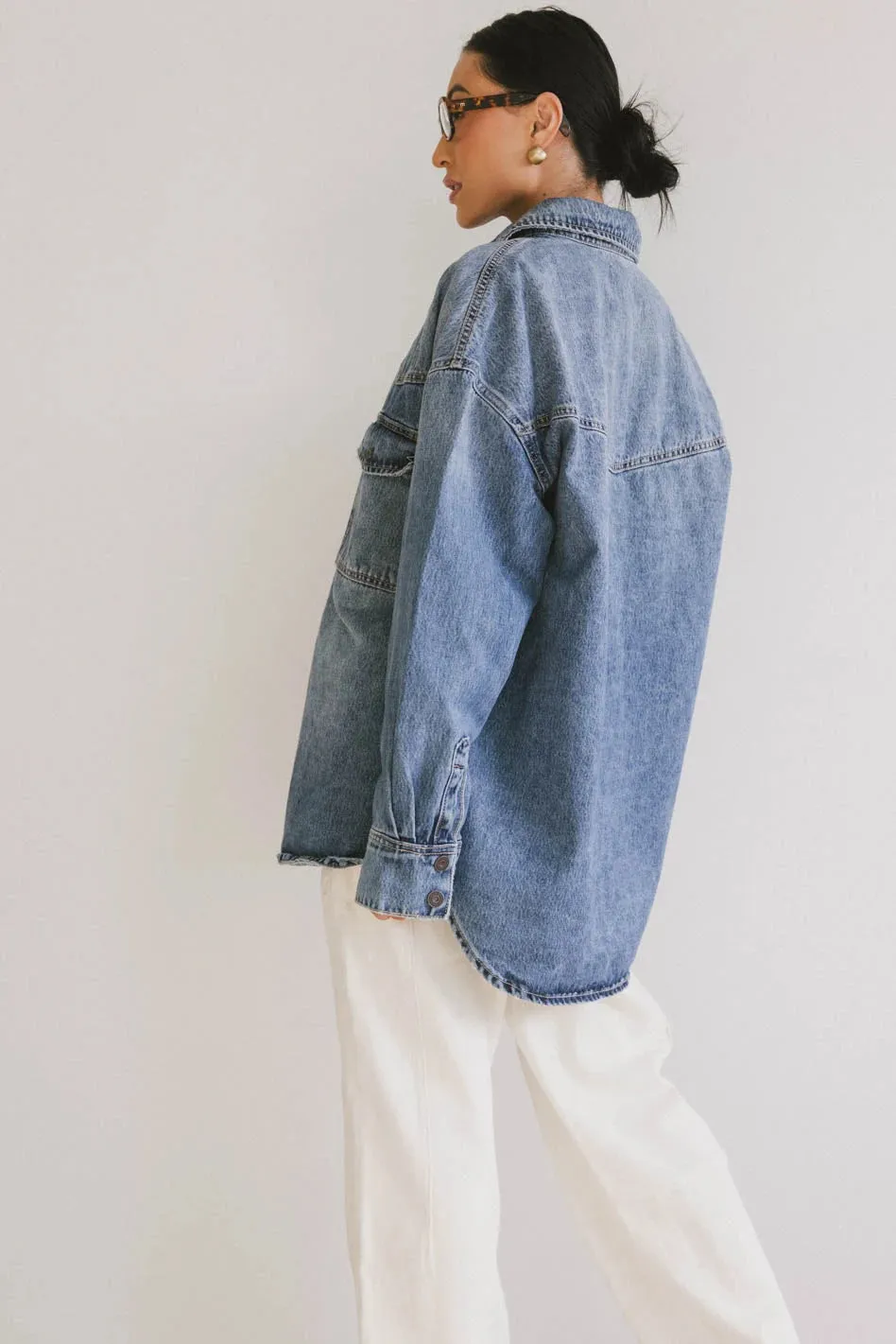 Hadid Denim Jacket - FINAL SALE sold by bohme product image thumbnail 3