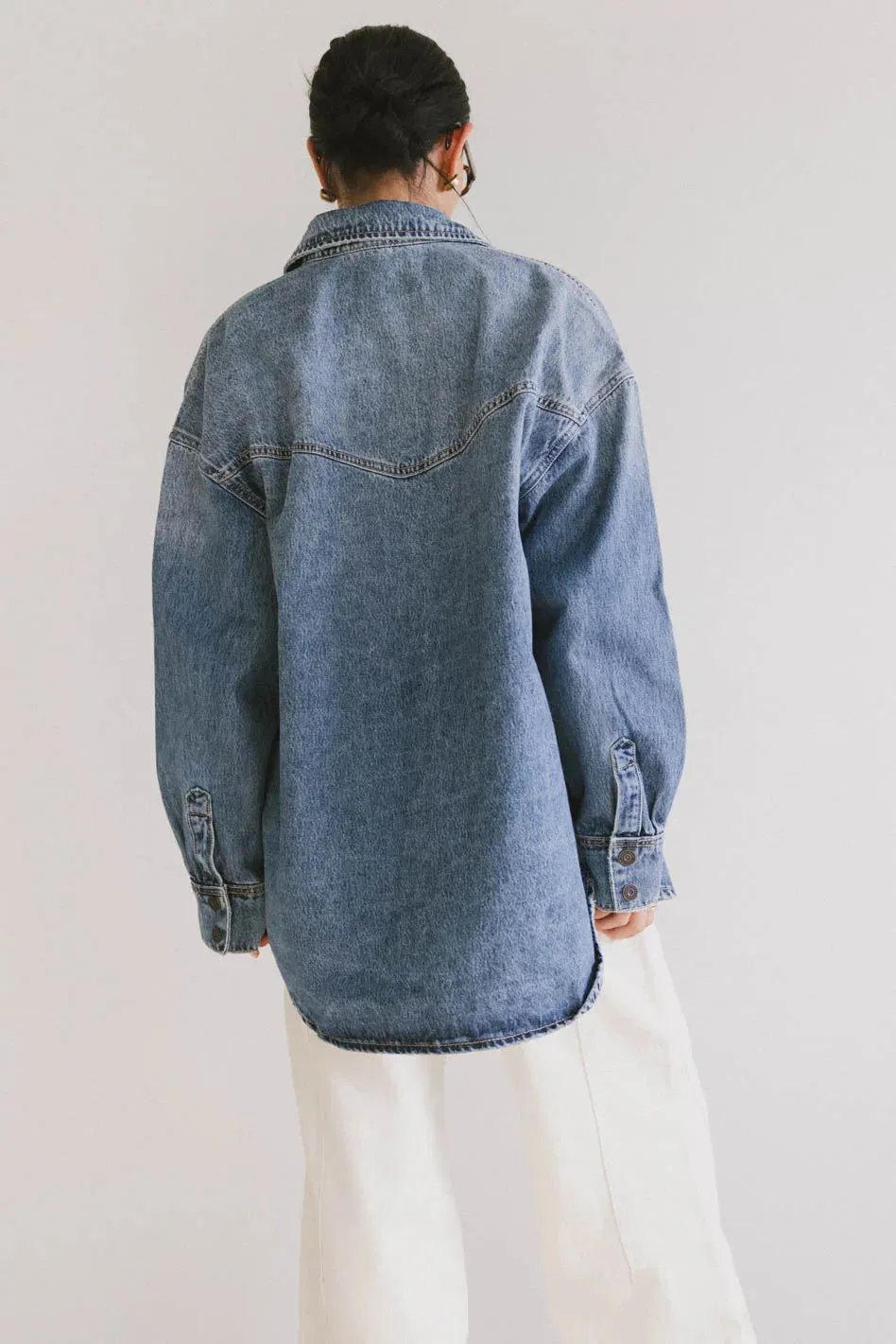 Hadid Denim Jacket - FINAL SALE sold by bohme product image thumbnail 4