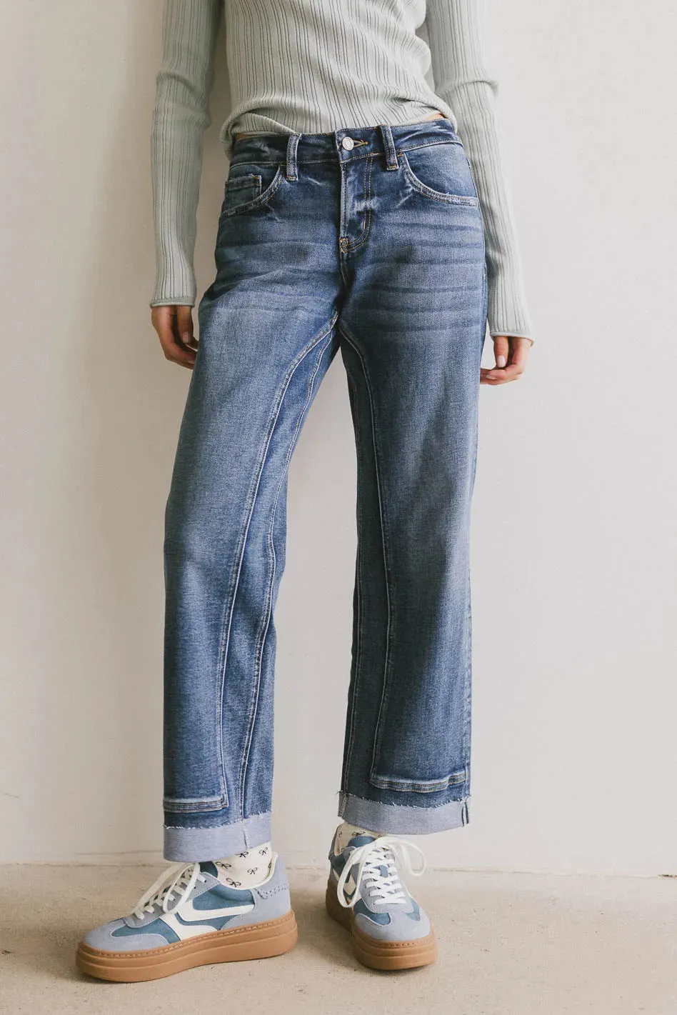Rudie Baggy Straight Leg Jeans sold by bohme
