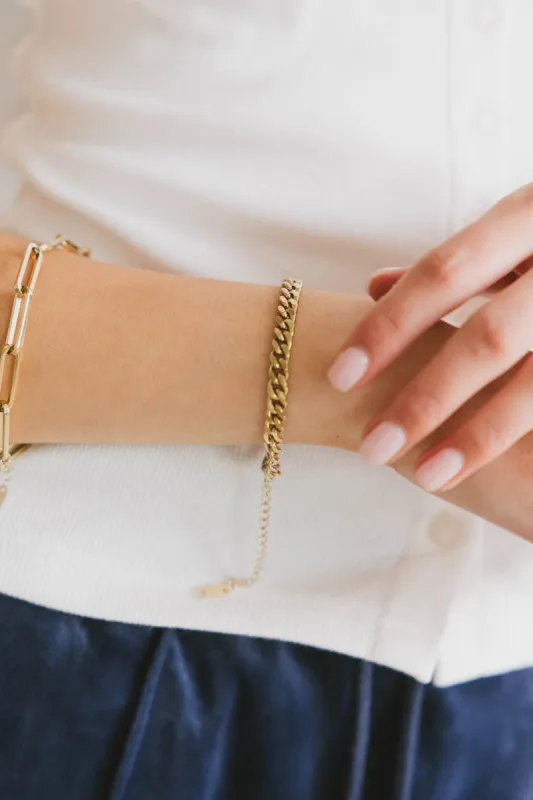Tessa Chain Bracelet sold by bohme