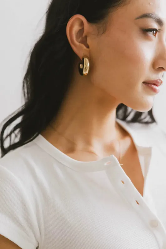 Margot Open Hoop Earrings - FINAL SALE sold by bohme
