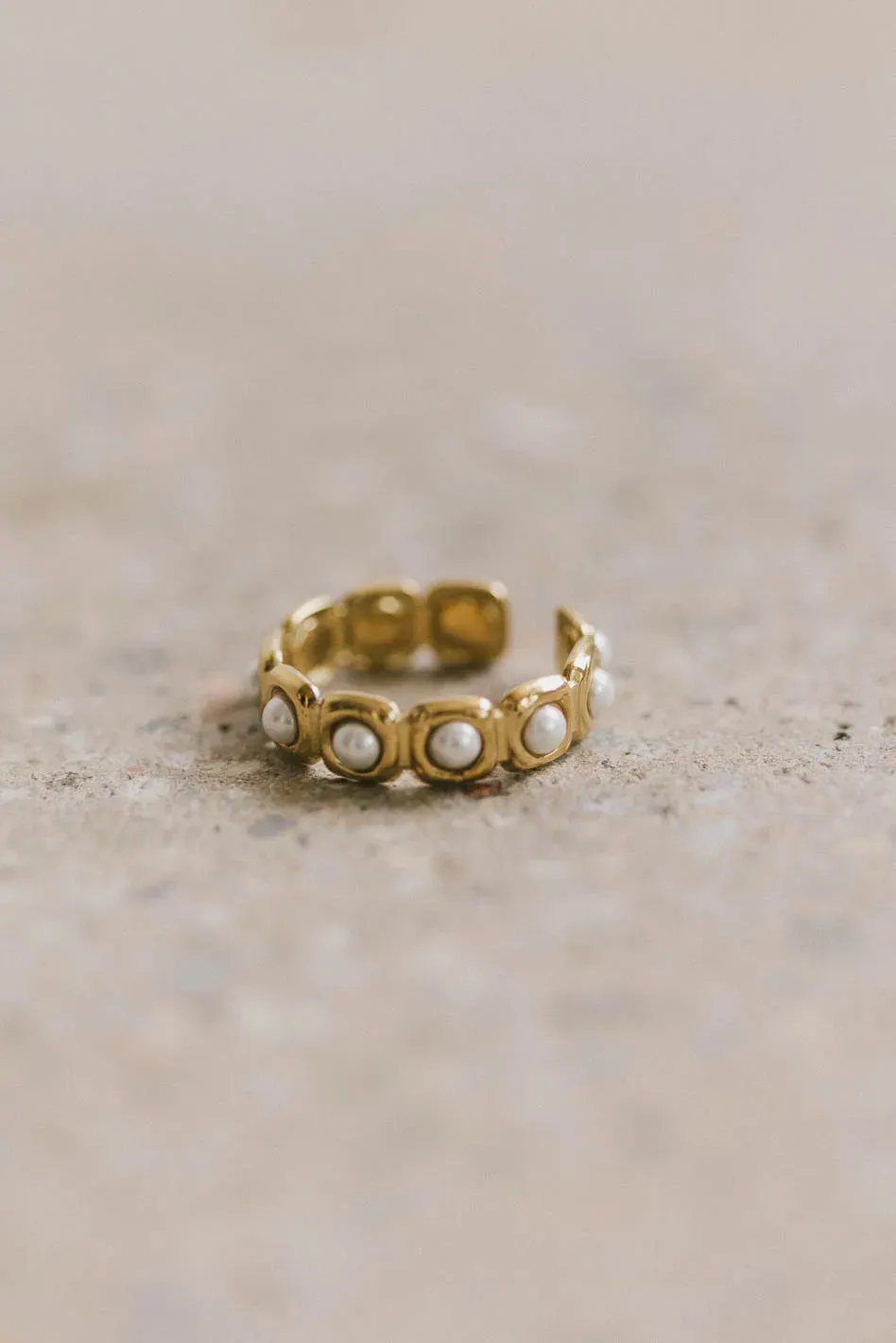 Lucie Pearl Ring sold by bohme product image thumbnail 2
