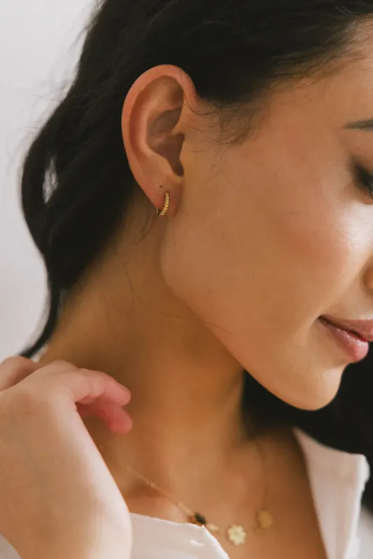 Gracie Hoop Earrings sold by bohme