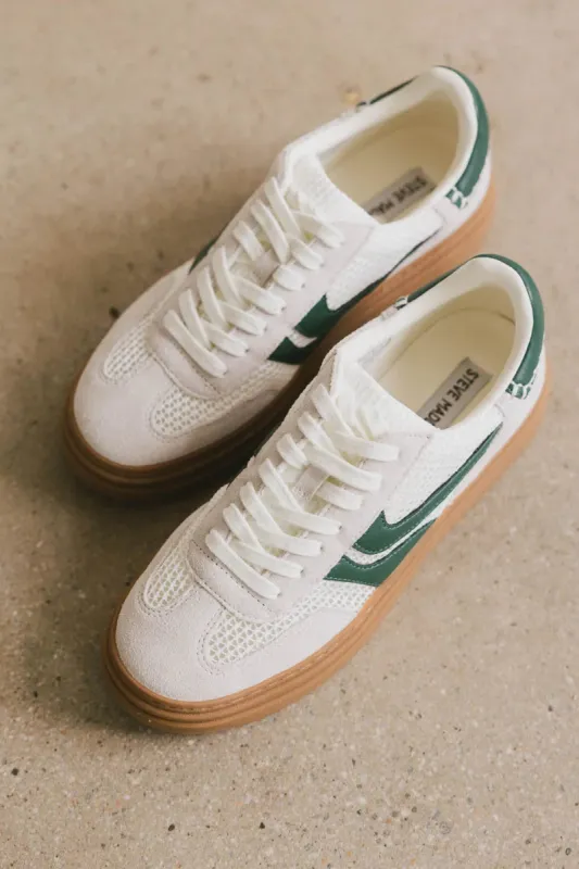 Steve Madden Dodge Platform Sneakers in Green sold by bohme
