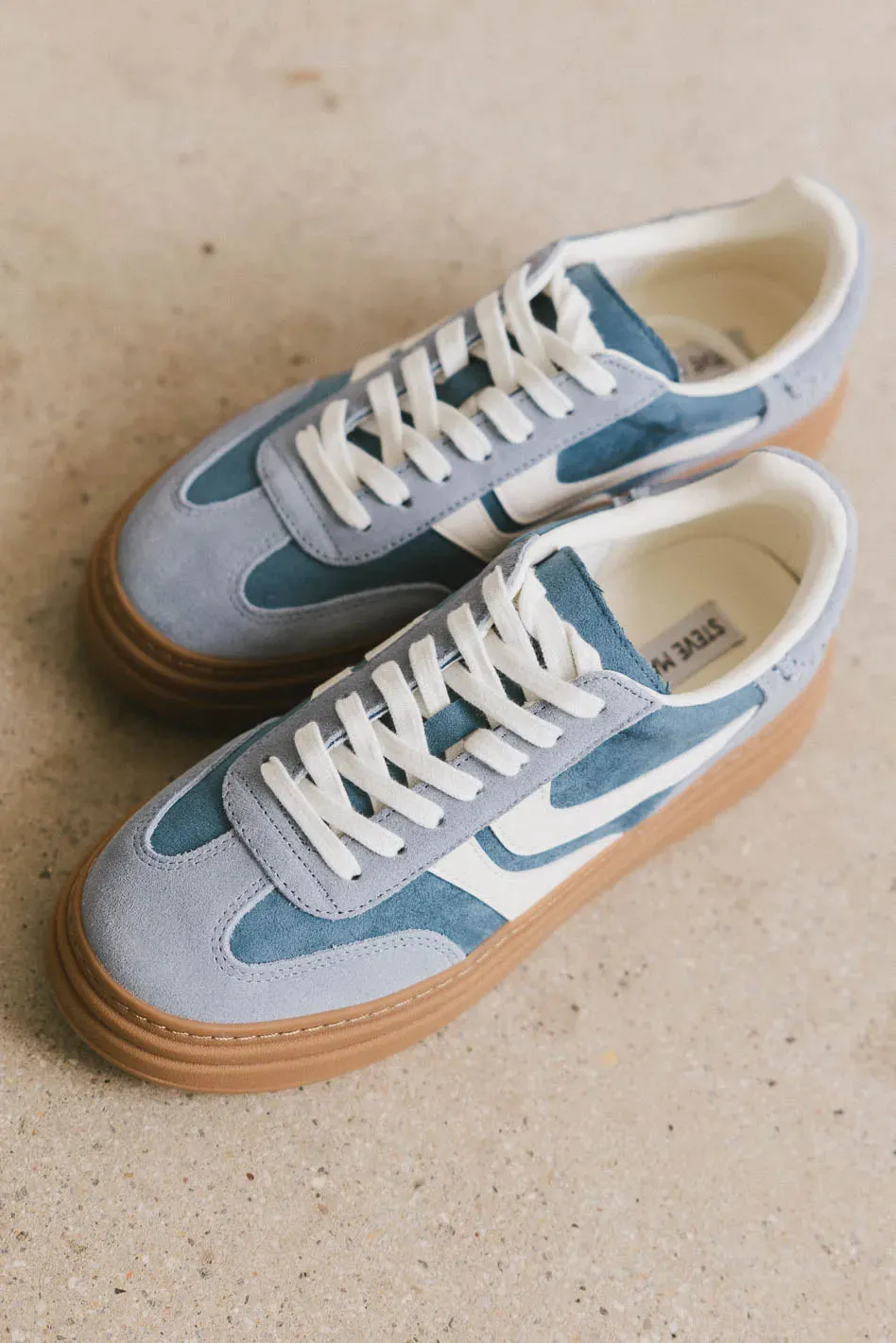 Steve Madden Dodge Platform Sneakers in Blue sold by bohme product image thumbnail 2