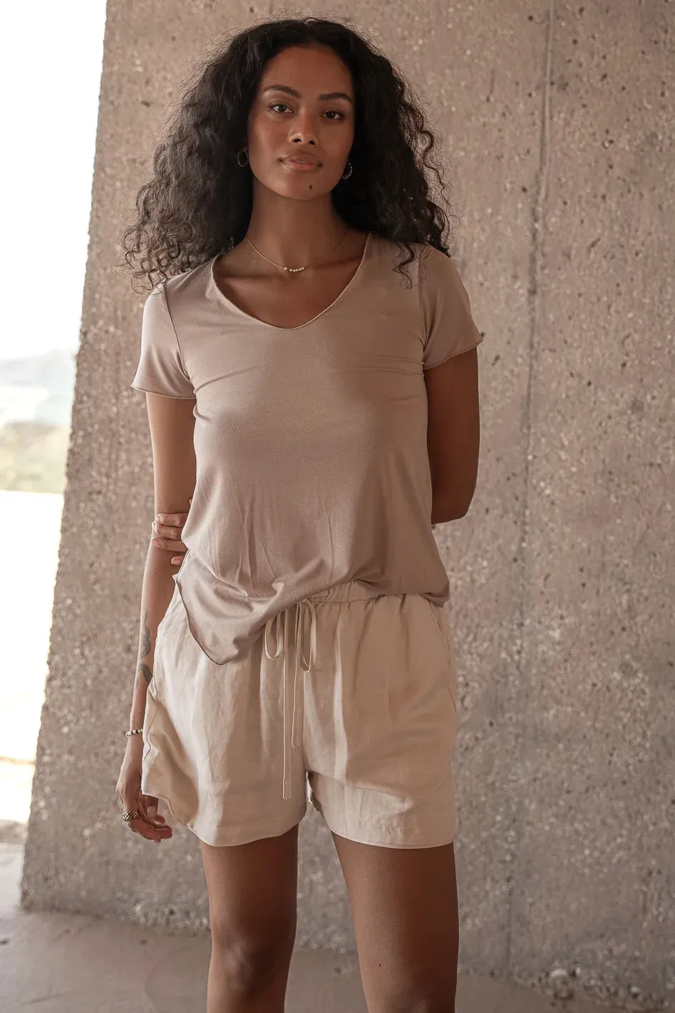 Priya Top in Brown - FINAL SALE sold by bohme