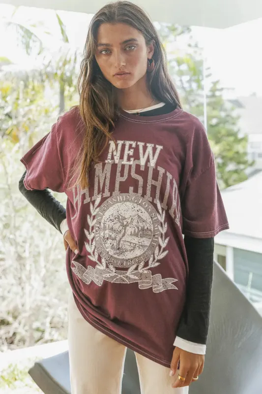 New Hampshire Graphic Tee - FINAL SALE sold by bohme