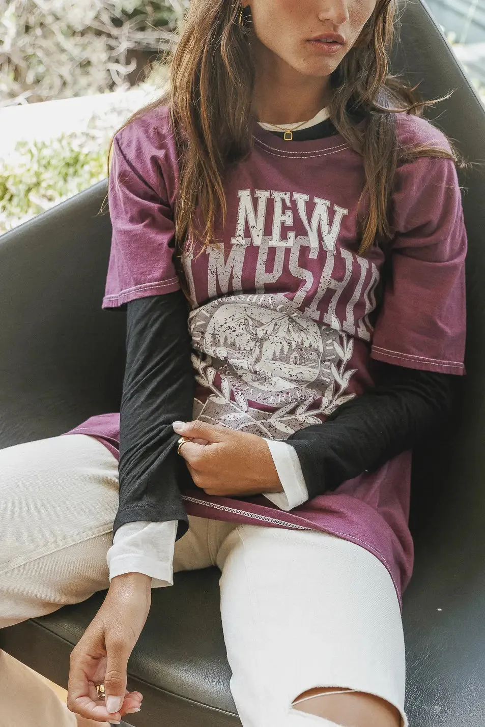 New Hampshire Graphic Tee - FINAL SALE sold by bohme product image thumbnail 2