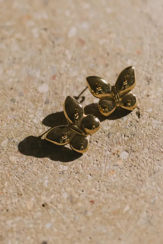 April Butterfly Earrings - FINAL SALE made by bohme