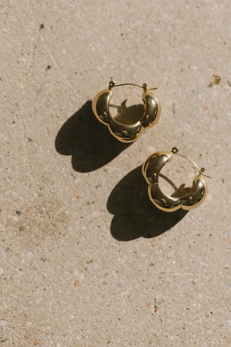Justice Hoop Earrings - FINAL SALE sold by bohme