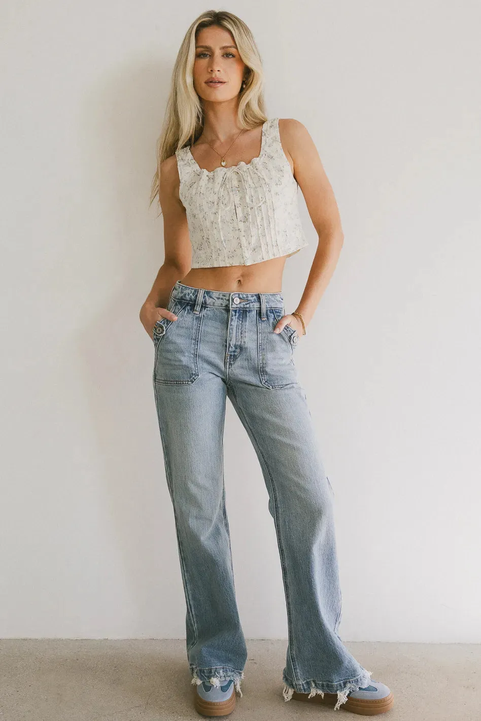 Skylee Wide Leg Jeans - FINAL SALE sold by bohme product image thumbnail 3