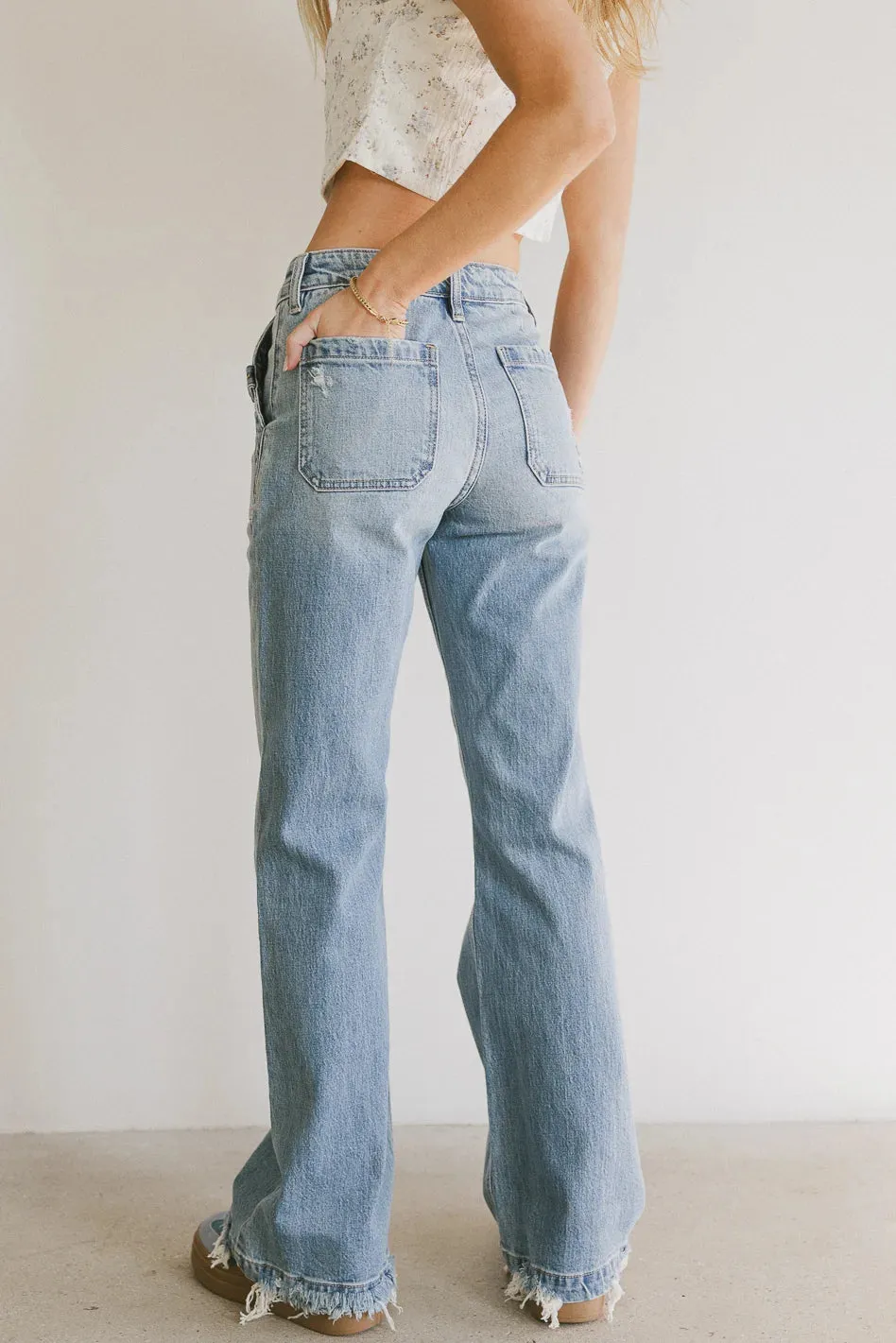 Skylee Wide Leg Jeans - FINAL SALE sold by bohme product image thumbnail 2
