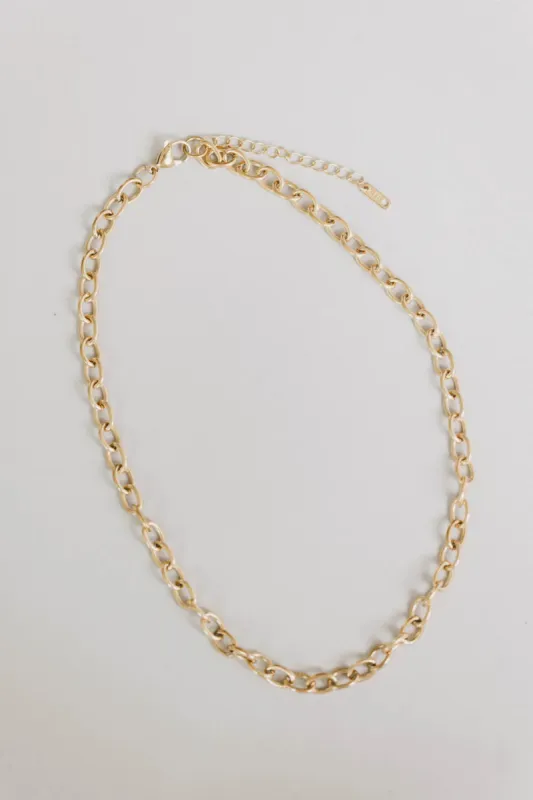 Cable Link Chain Necklace sold by bohme
