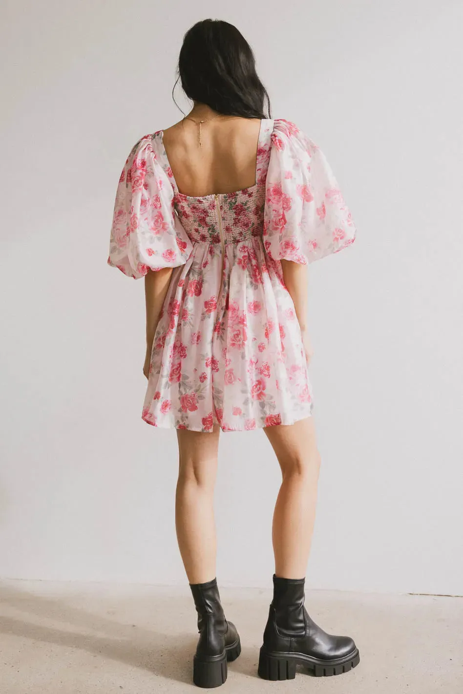 Eleanor Smocked Mini Dress - FINAL SALE sold by bohme product image thumbnail 3