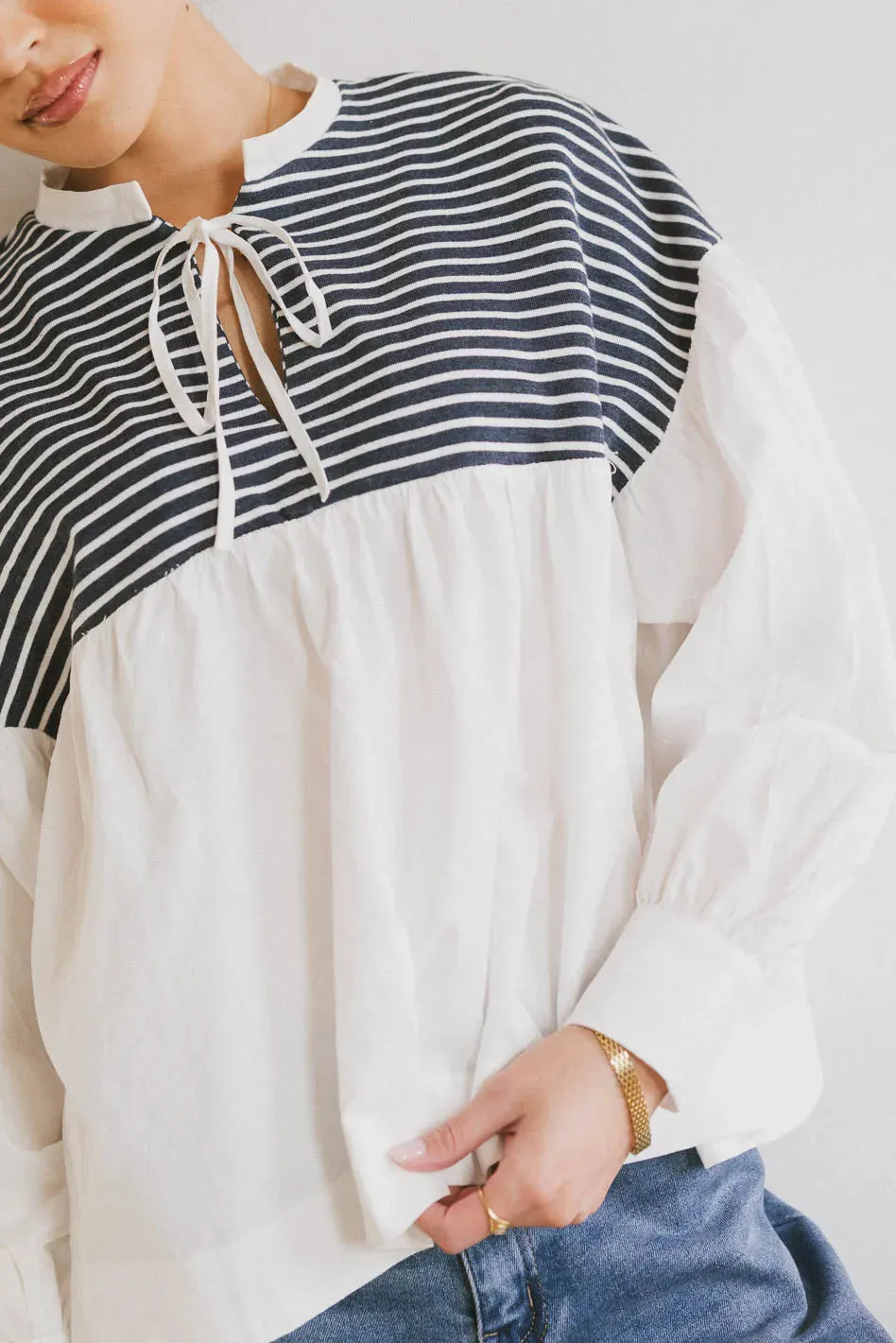 Anchor Striped Top - FINAL SALE sold by bohme product image thumbnail 2