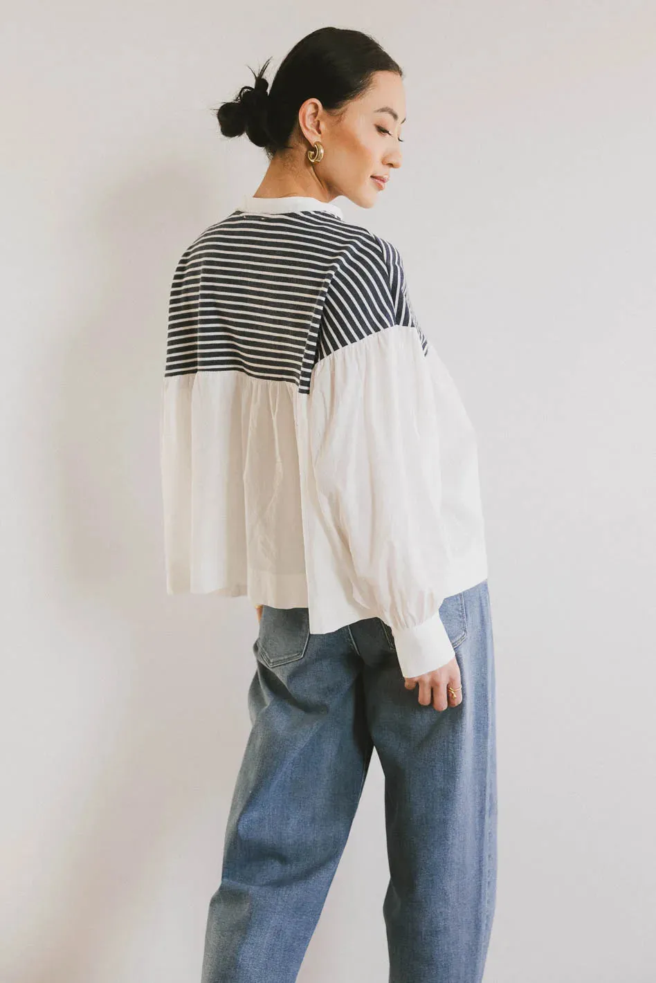 Anchor Striped Top - FINAL SALE sold by bohme product image thumbnail 4