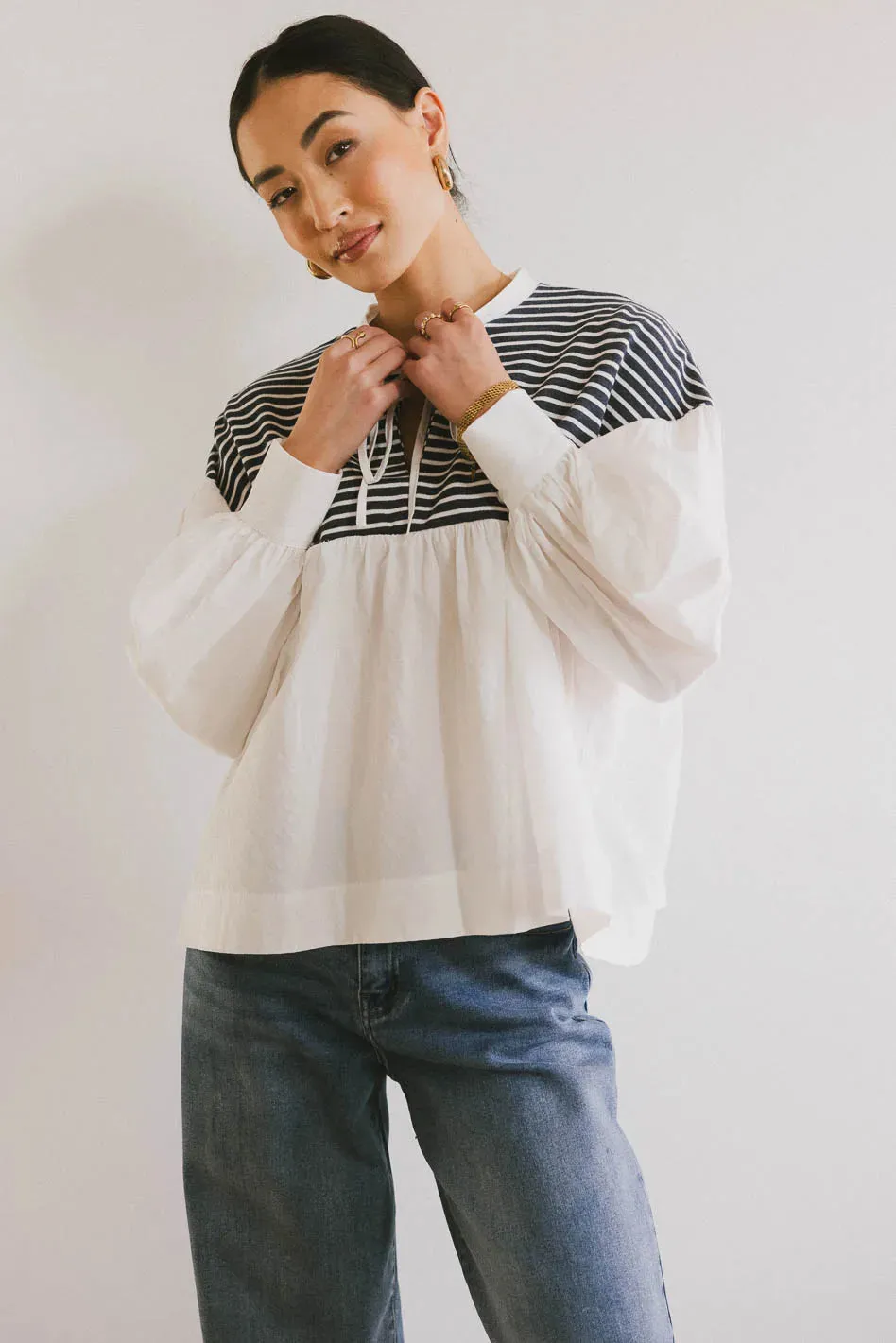 Anchor Striped Top - FINAL SALE sold by bohme