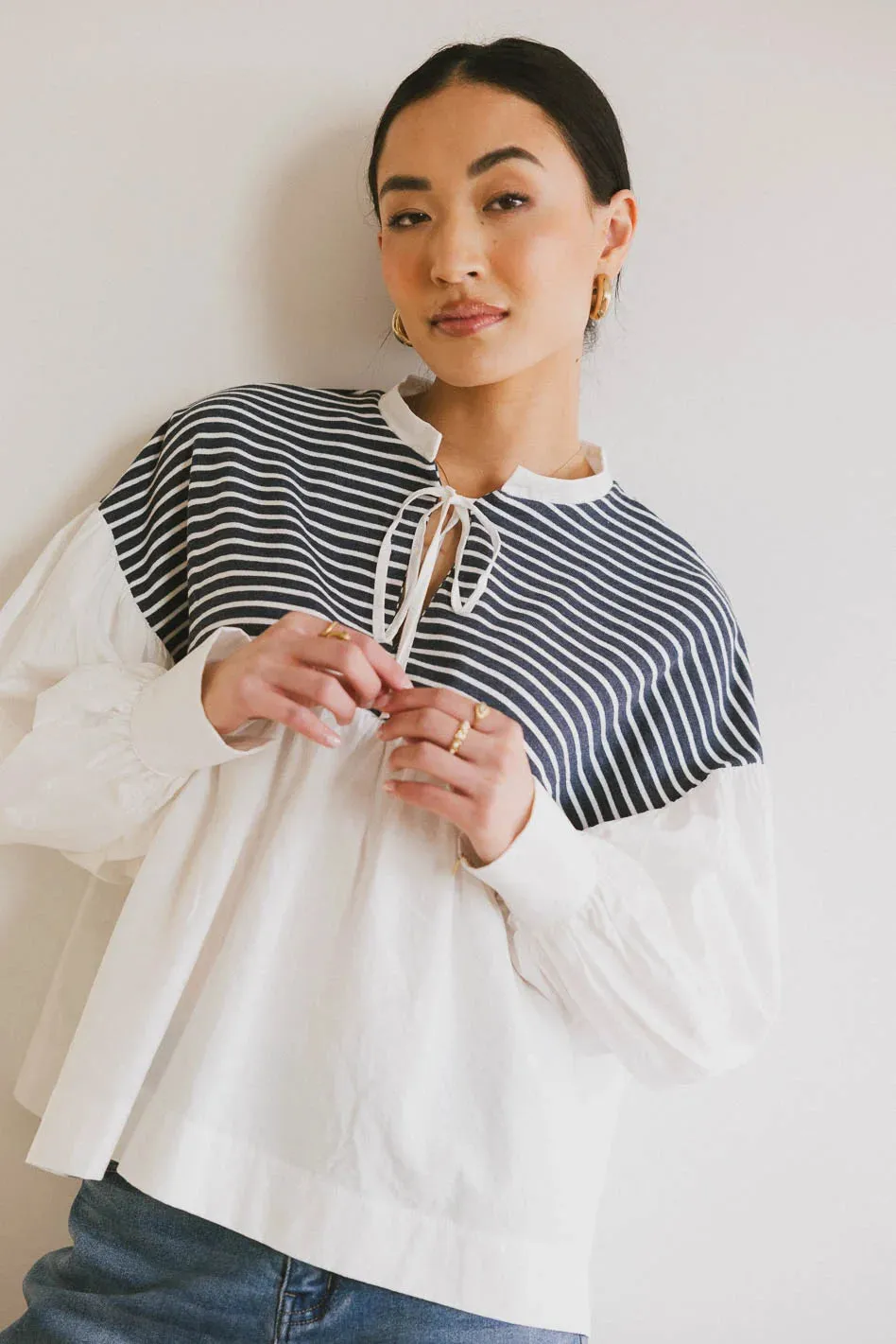 Anchor Striped Top - FINAL SALE sold by bohme product image thumbnail 5
