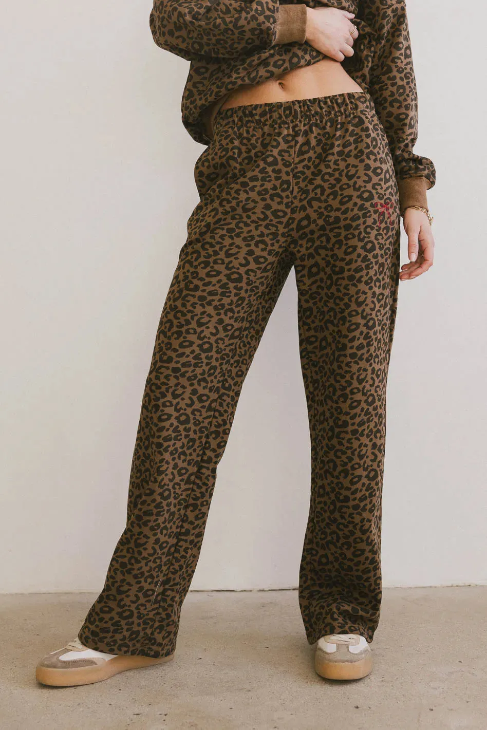 Tessa Leopard Sweatpants - FINAL SALE sold by bohme