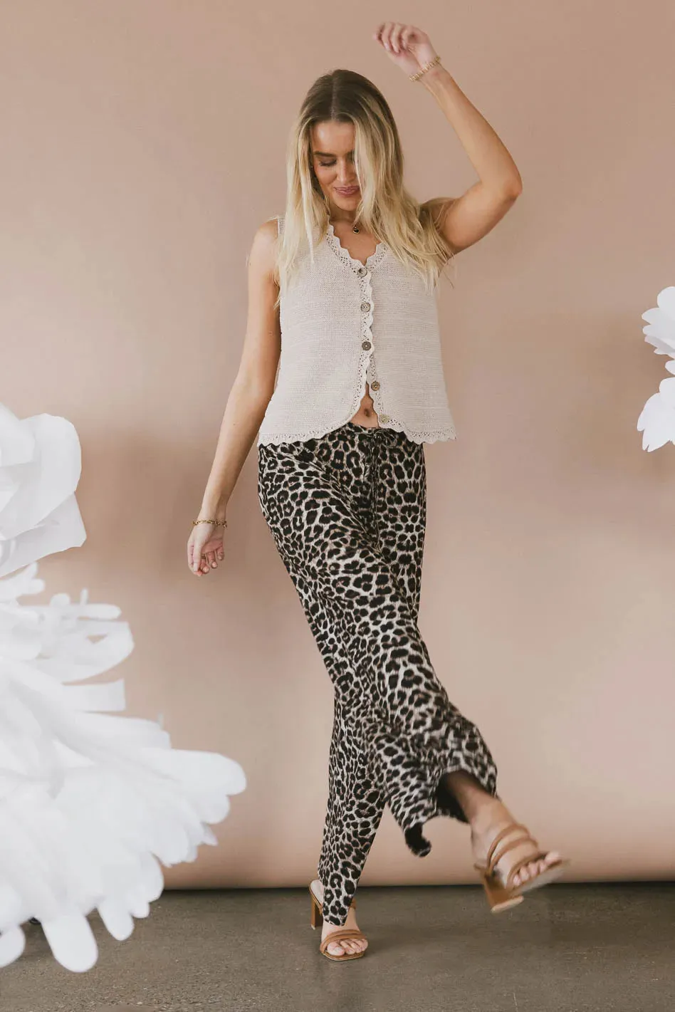 Annie Knit Vest in Oatmeal - FINAL SALE sold by bohme product image thumbnail 3