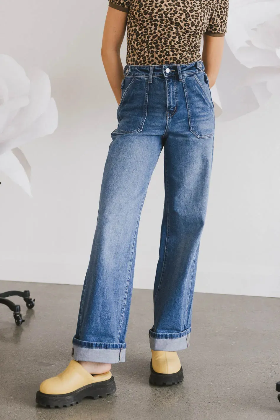 Simon Wide Leg Jeans - FINAL SALE sold by bohme product image thumbnail 2