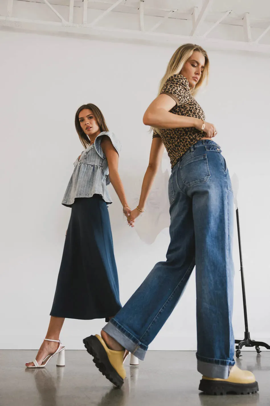 Simon Wide Leg Jeans - FINAL SALE sold by bohme product image thumbnail 5