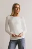 Annalise Knit Top in Ivory - FINAL SALE sold by bohme