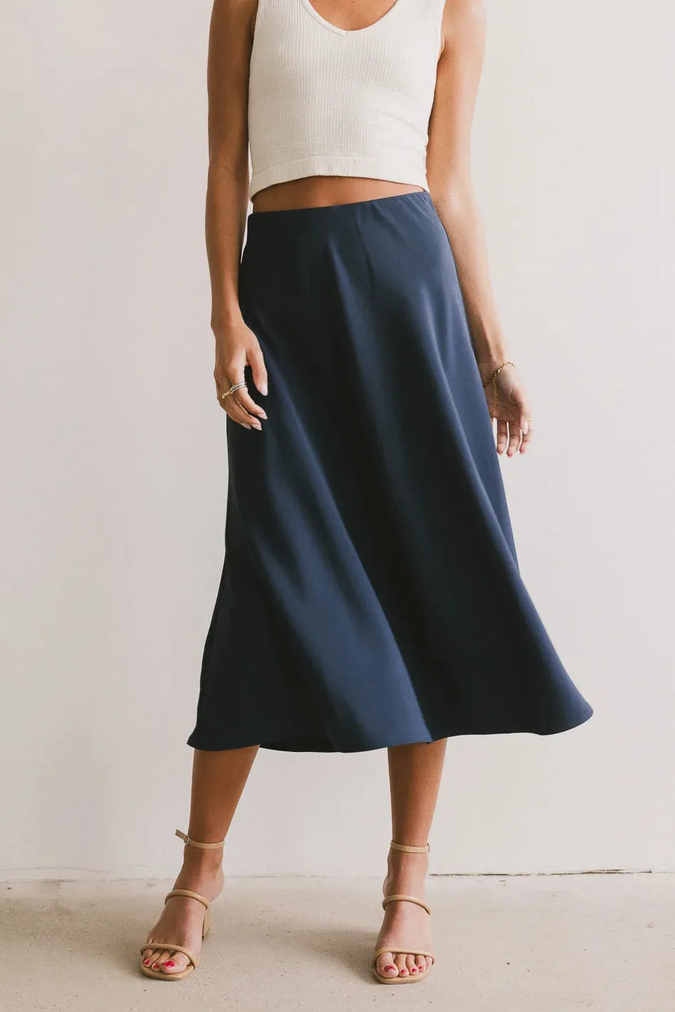 Kamila Skirt in Navy - FINAL SALE sold by bohme product image thumbnail 2
