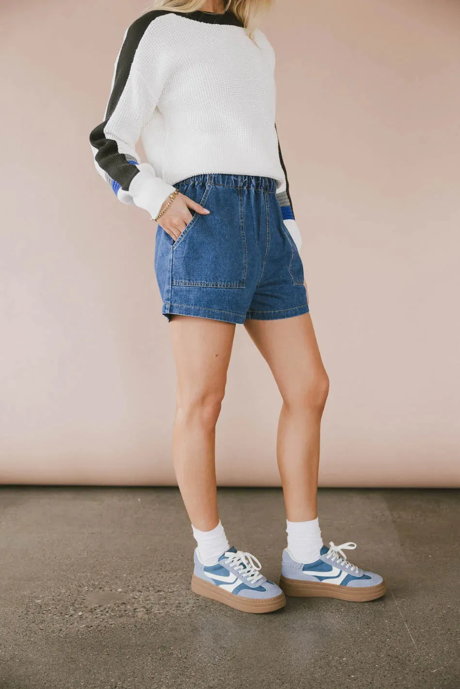 Luxor Denim Shorts - FINAL SALE sold by bohme product image thumbnail 5