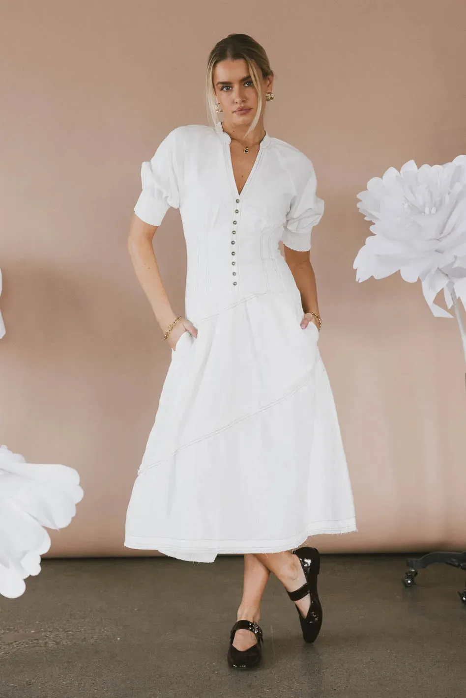 Talitha Midi Dress - FINAL SALE sold by bohme product image thumbnail 4