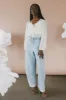 Frankie Sheer Peplum Blouse sold by bohme