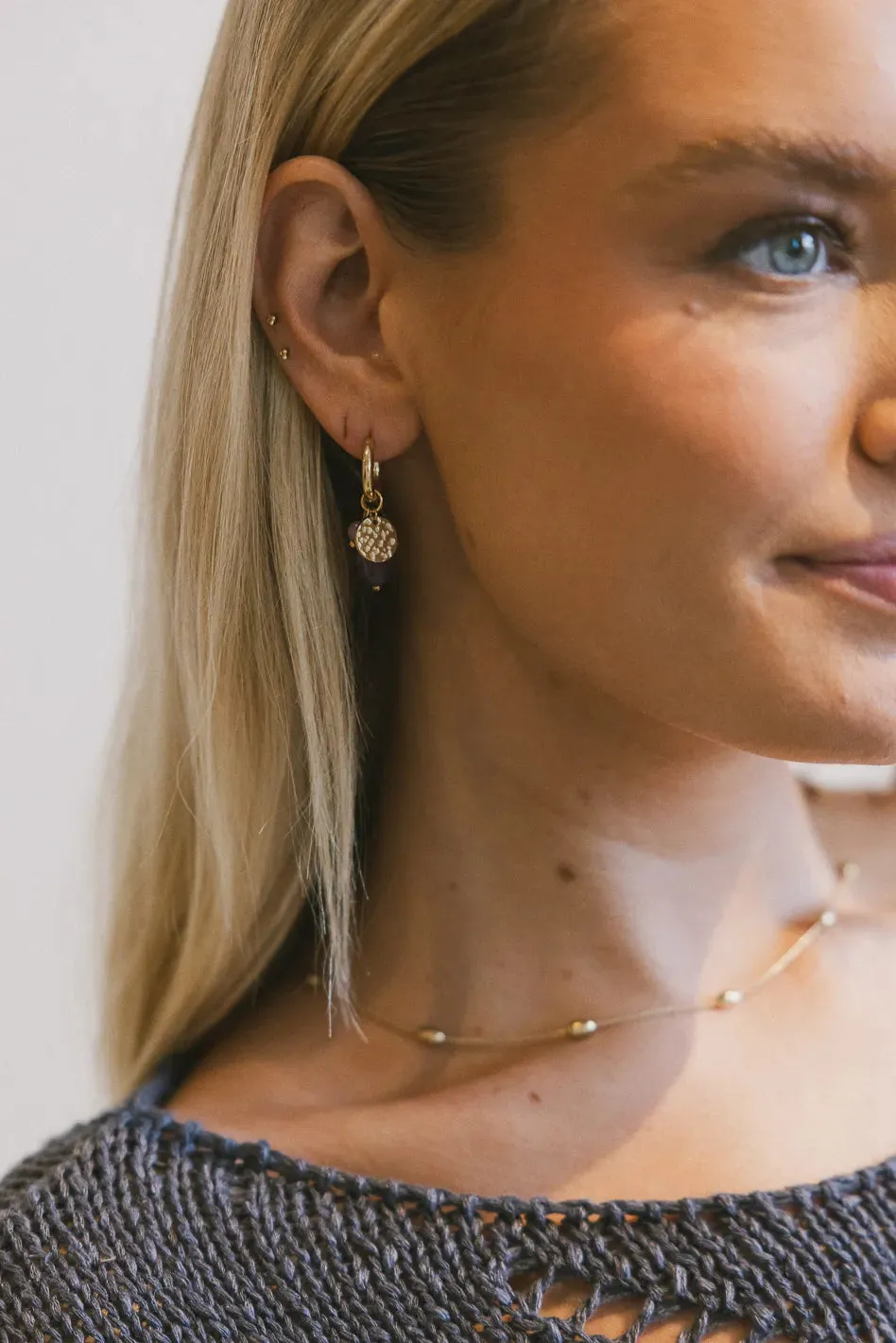 Olena Charm Earrings sold by bohme product image thumbnail 2