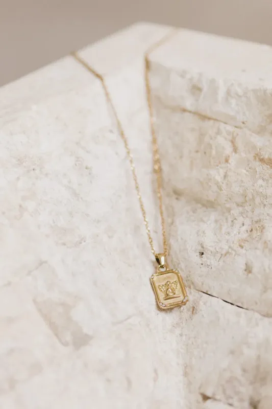 Cupid's Vignette Pendant Necklace - FINAL SALE sold by bohme