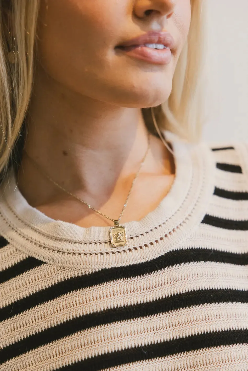 Cupid's Vignette Pendant Necklace - FINAL SALE sold by bohme product image thumbnail 3